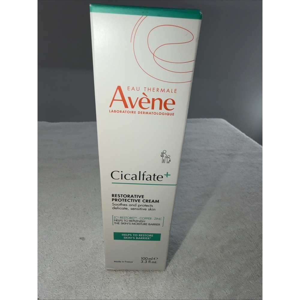 Avène Cicalfate+ Restorative Protective Skin Barrier Face 3.3 fl Oz Exp 09/27